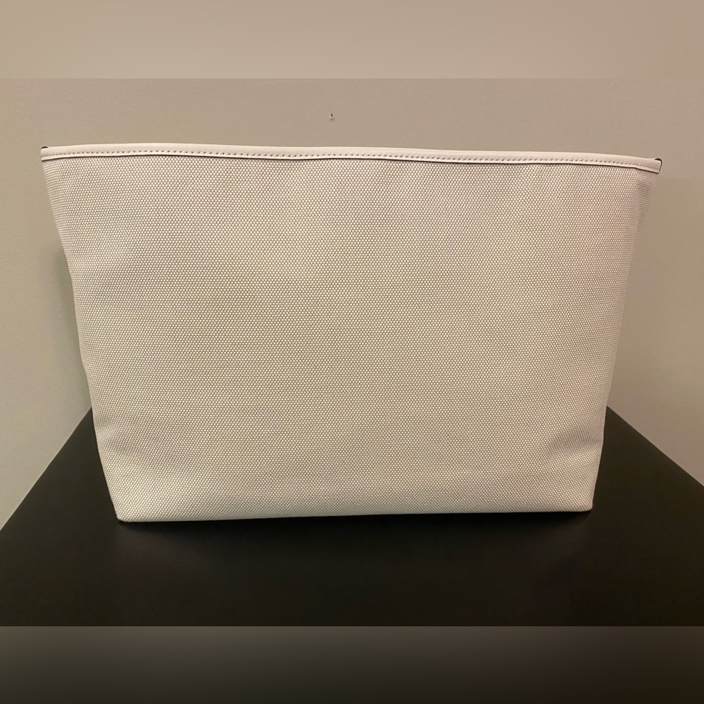 Coach White Canvas Tote